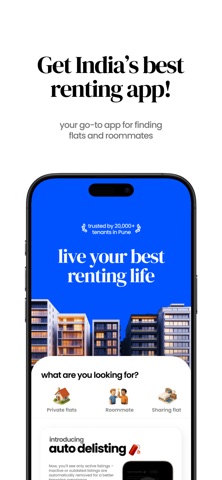 Denner: Flats & Roommates iPhone screenshot