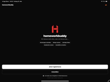 homeworkbuddy iPad screenshot