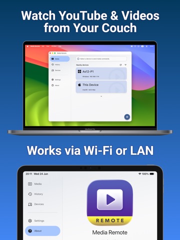 Media Remote - Player Control iPad screenshot