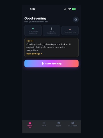 vyal iPad screenshot