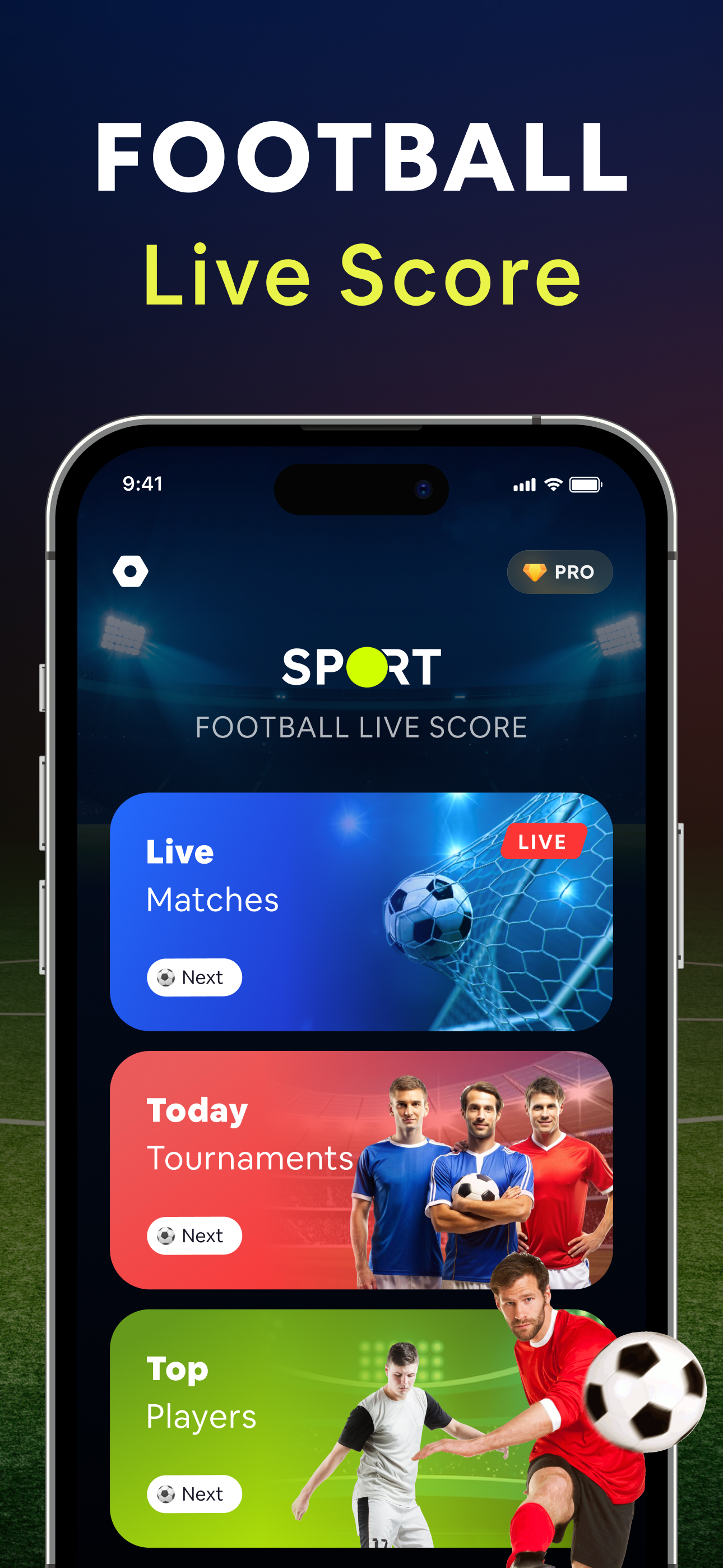 Live Football TV : HD TV Score screenshot 4