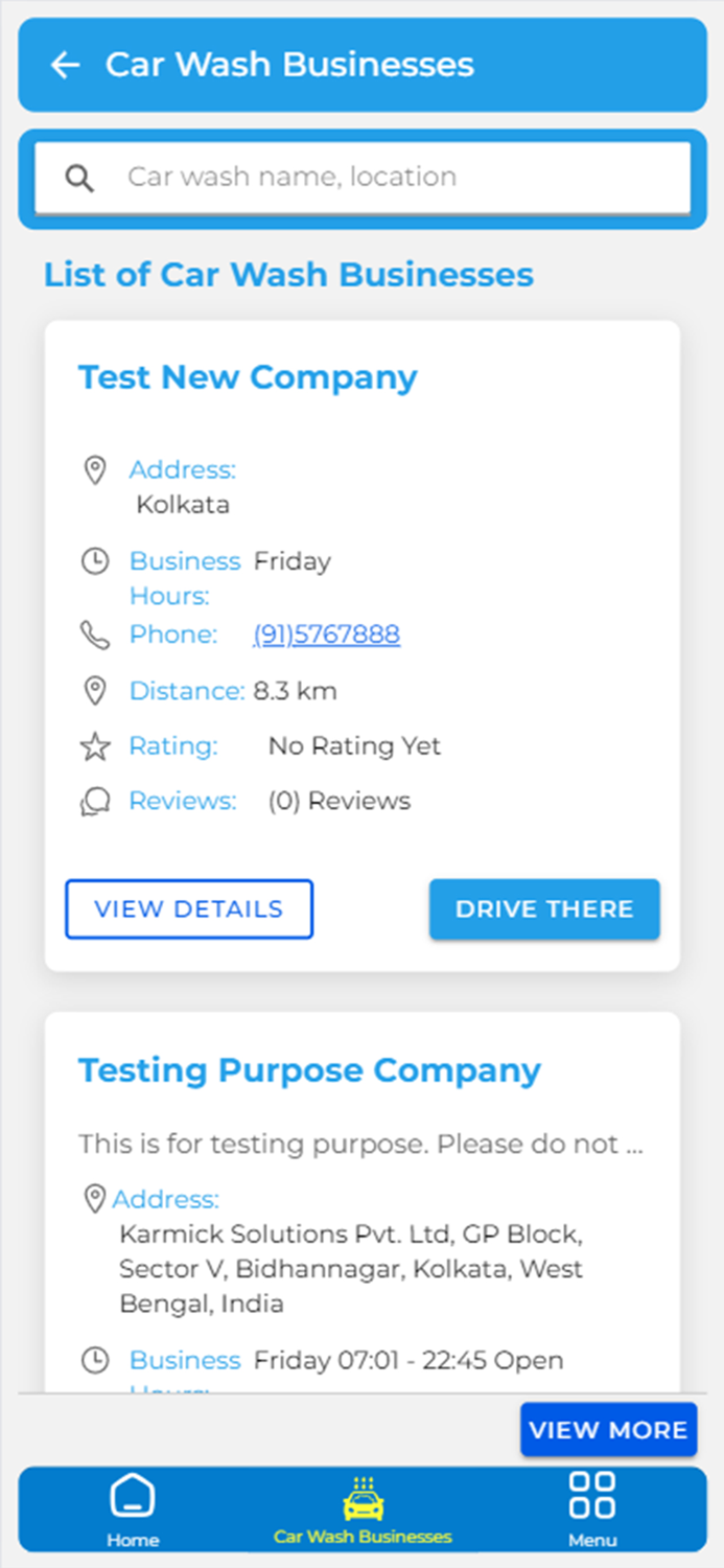 Autoclick Carwash Clients