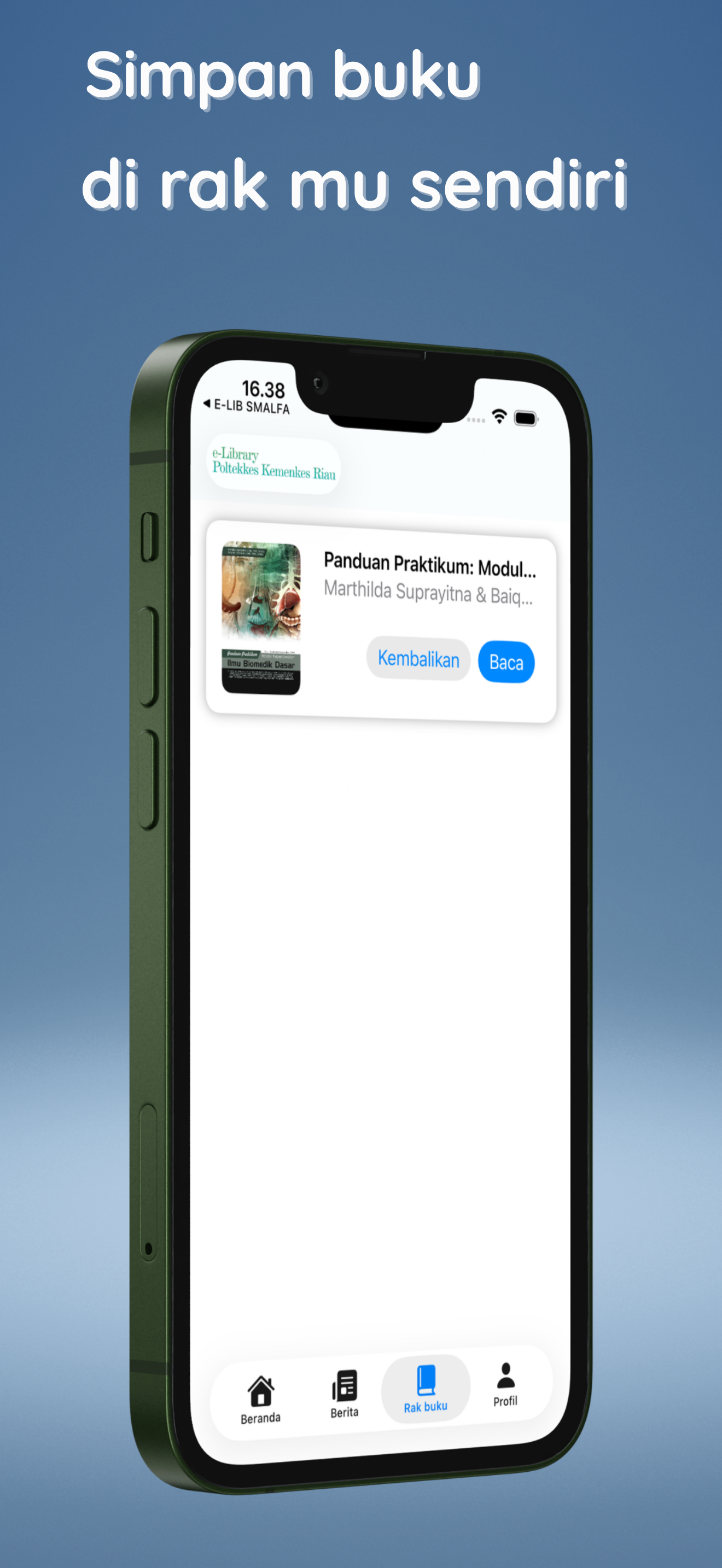 e-Lib Poltekkes Kemenkes Riau screenshot 4