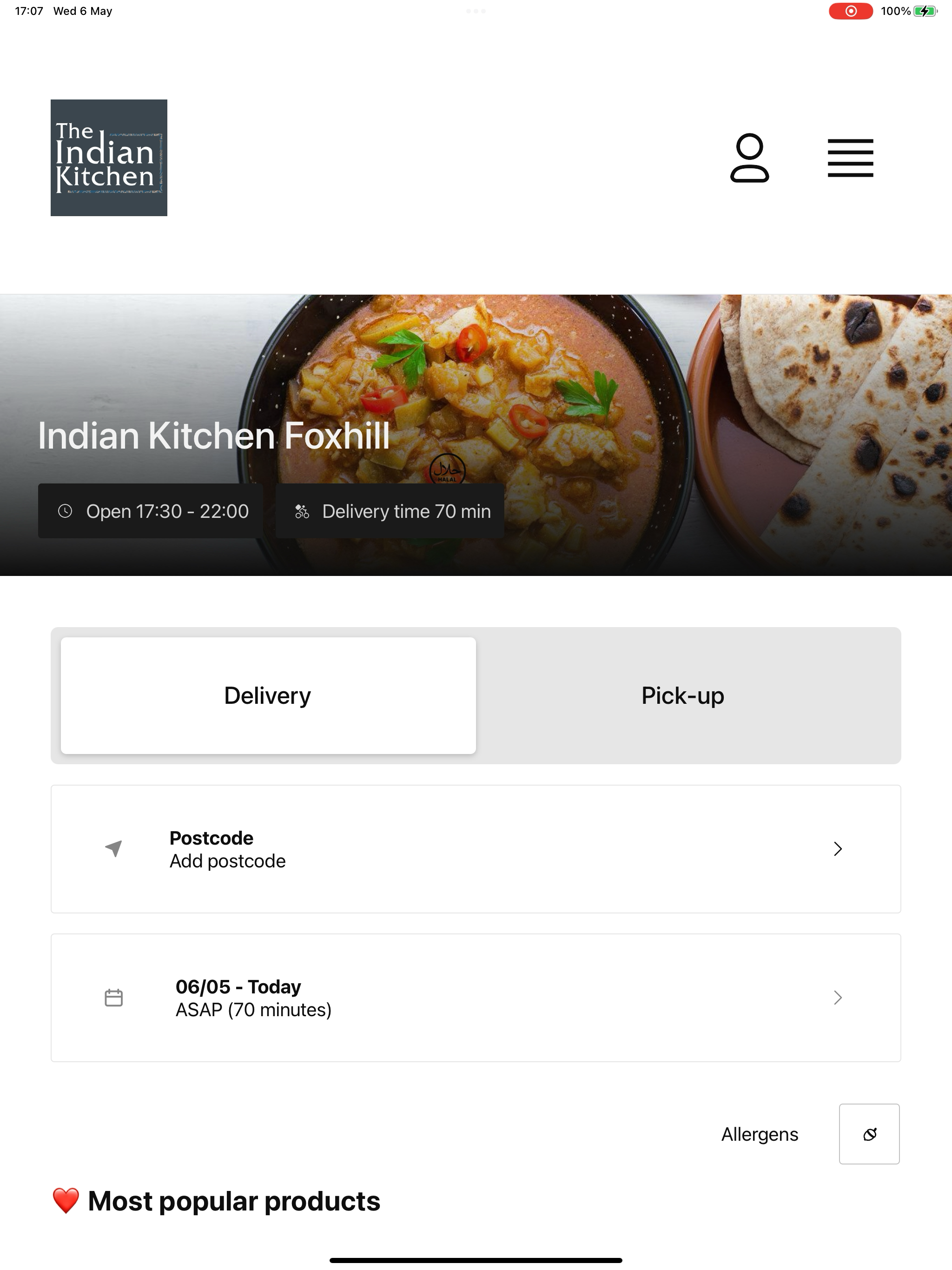 Indian Kitchen Foxhill
