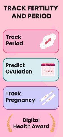 Ovulation: Period Calculator iPhone screenshot