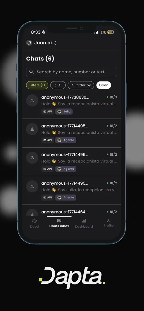 Dapta AI - Business App | MWM