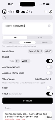 MindShoutOut - Mental Load Screenshot 4 of 10
