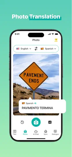 Скриншот VoiceSync Translate на iPhone 2