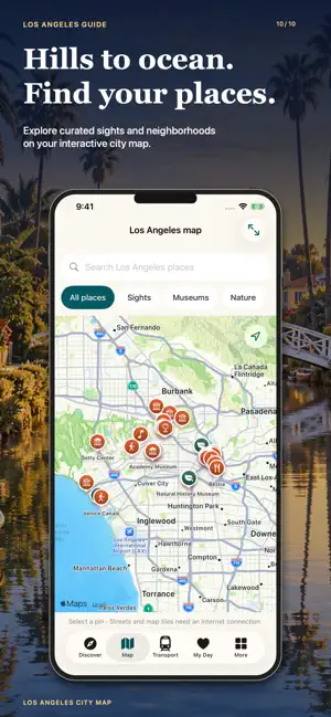 Los Angeles Guide and Subway screenshot 2