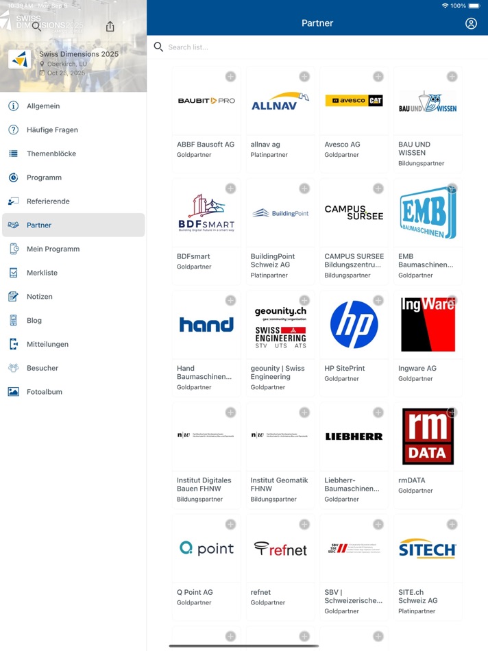 #3. Swiss Dimensions 2025 (iOS) By: MEB Group AG