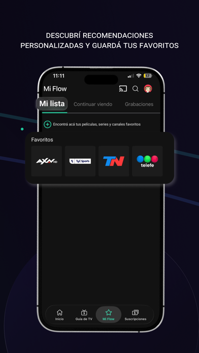 Flow iPhone screenshot 2