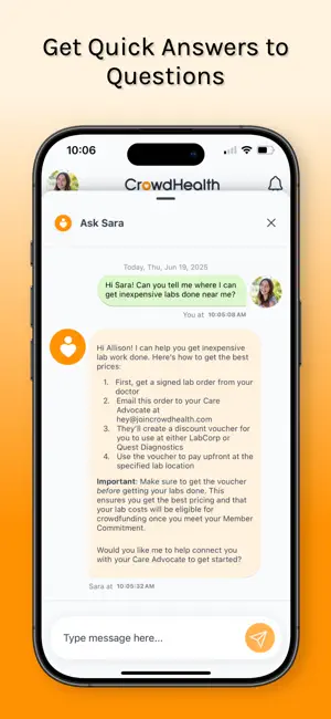 CrowdHealth Mobile screenshot 3