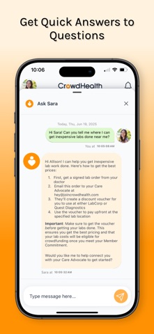CrowdHealth Mobile Screenshot 3 of 8