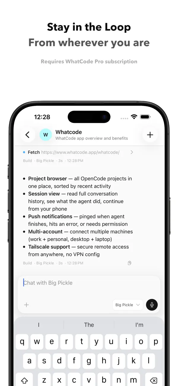 #5. Whatcode (iOS) Por: Simone Gauli