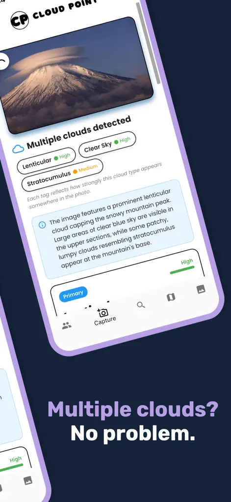 Cloud Point: Cloud Identifier - Weather App | MWM