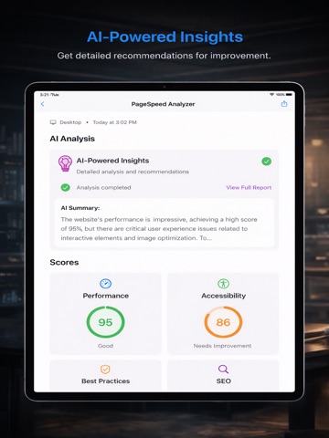 PageSpeed: SEO Audit & Speed iPad screenshot