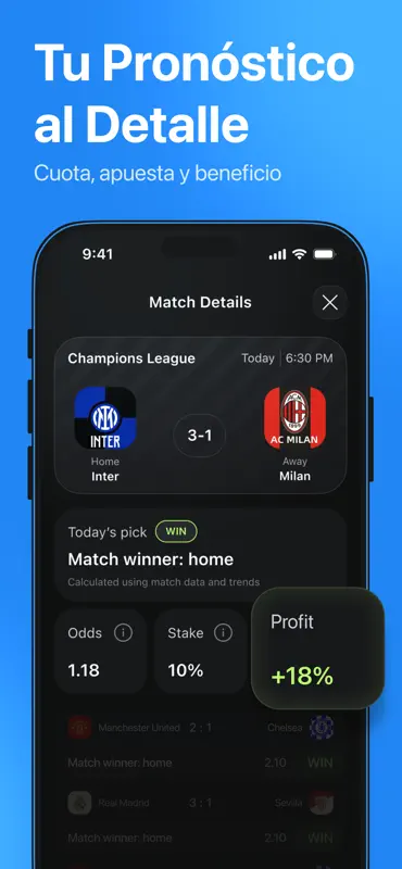 Fútbol: Pronósticos y Apuestas screenshot 5 of 7