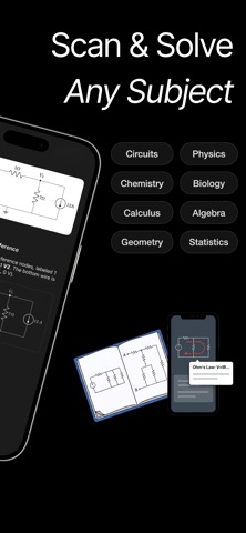 Thevenin - AI STEM Solver screenshot