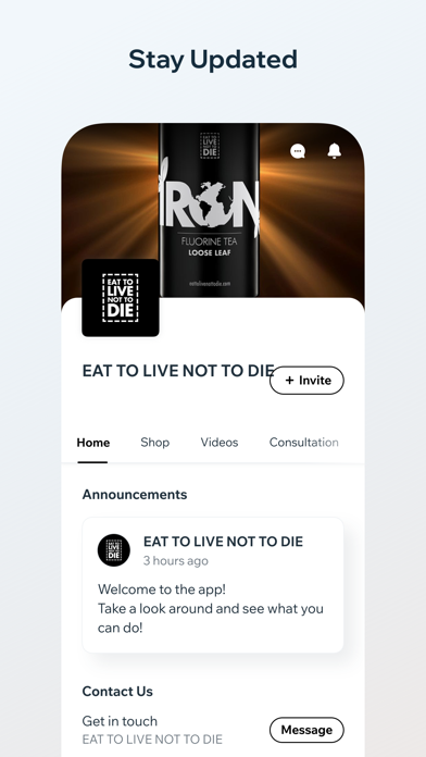 EAT TO LIVE NOT TO DIE Screenshot