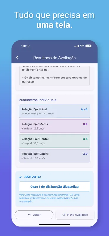 EchoDICOM Calc - Diástole 2025 screenshot 9 of 10