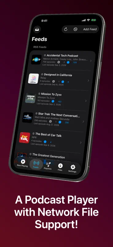 Localcaster - Podcast Player screenshot 1 of 4