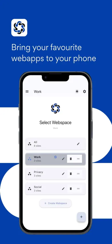 Webspace (app) screenshot 1