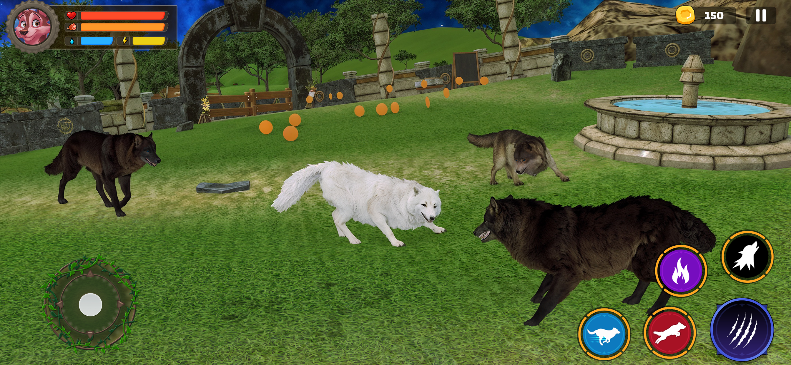 Jungle Wolf Simulator screenshot 4