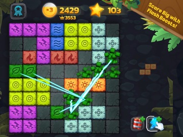 Element Blocks Puzzle Game iPad screenshot