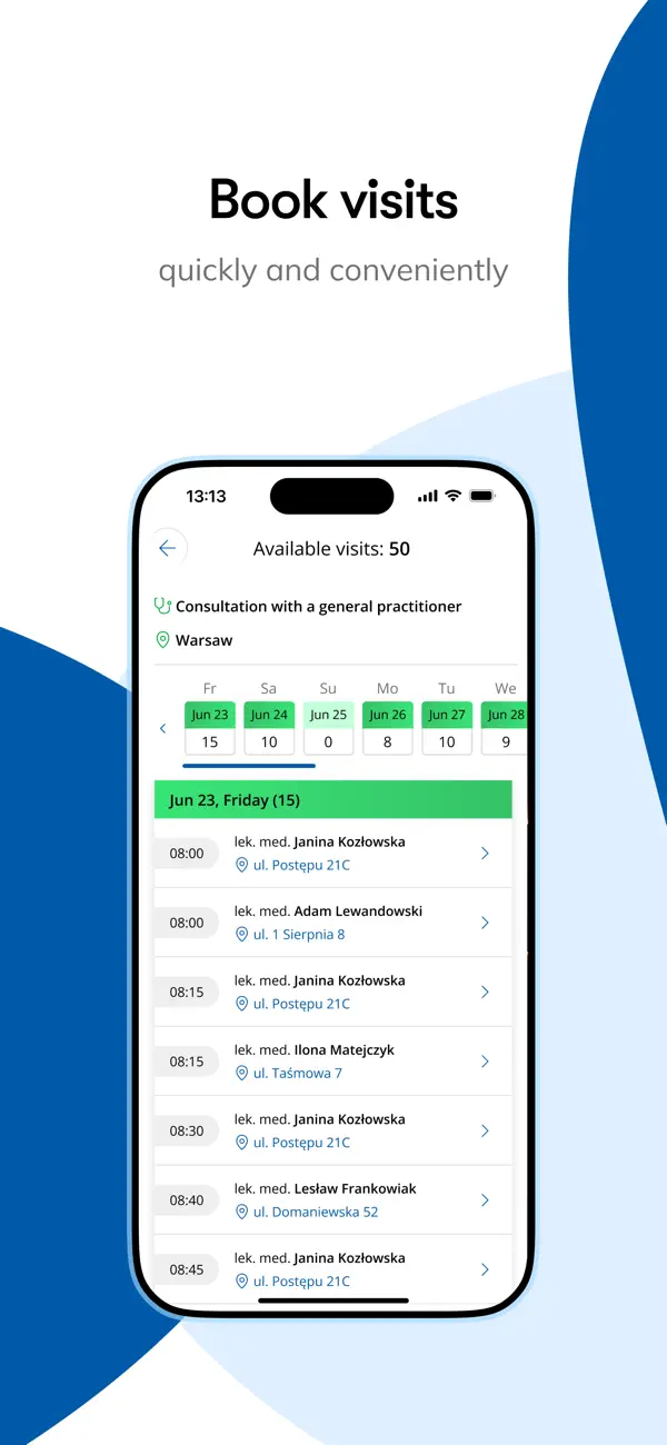 Screenshot #3 pour Portal Pacjenta LUX MED