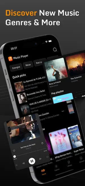Music X : Music Player & Mp3 screenshot 1