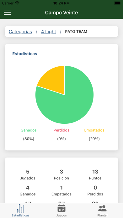 Campo 20 Screenshot
