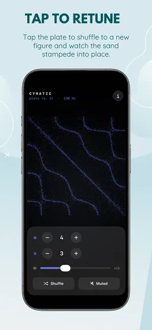 Cymatic: Chladni Sand Plate screenshot 3
