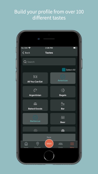 Bōzt: Restaurants & Local Food Screenshot