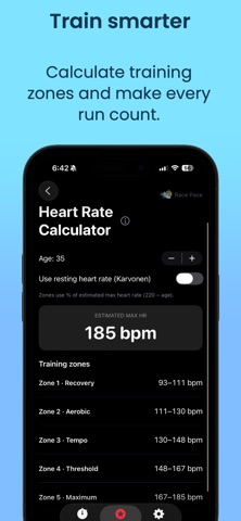Race Pace: Running Calculators Screenshot 4 of 5