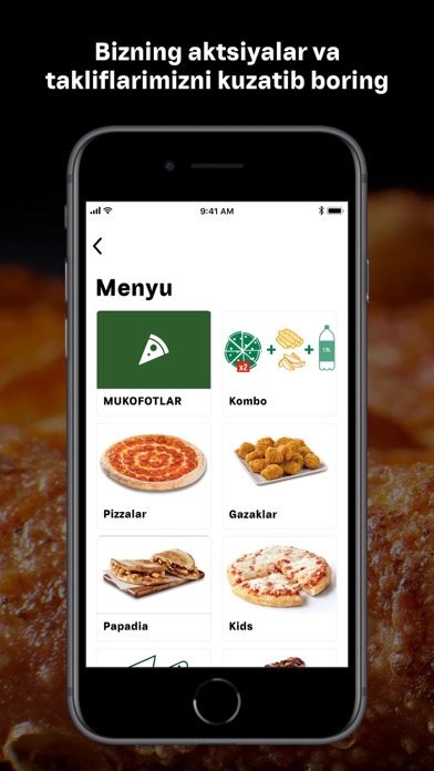 Screenshot 3 of Papa Johns Uzbekistan App