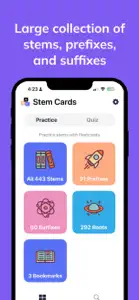 Stem Cards: Learn Words Faster screenshot #1 for iPhone