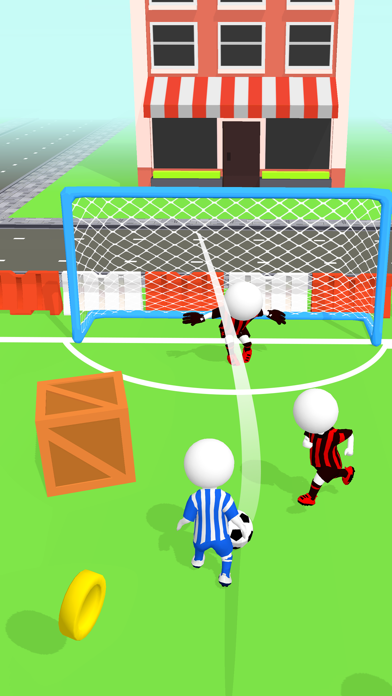 Screenshot 3 of Kick the Ball Soccer Games App