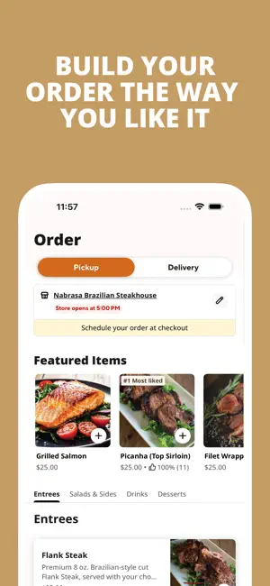 Nabrasa Brazilian Steakhouse screenshot 2