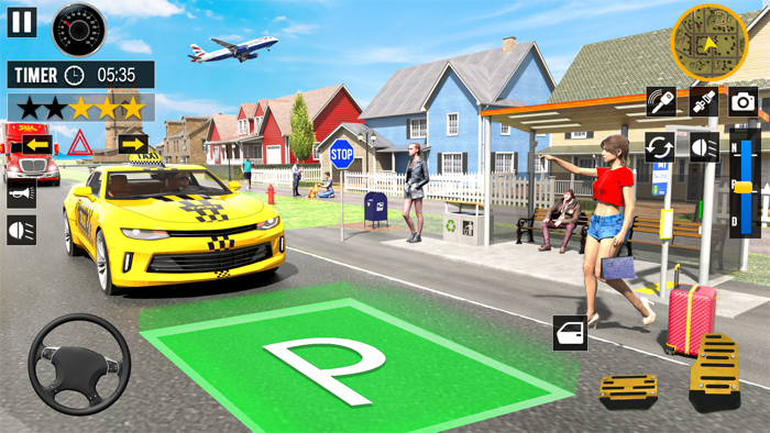 Taxi Driver Driving Games 3D