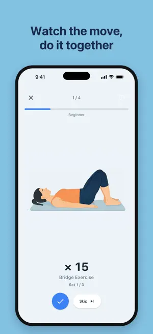 Healder: Back Pain Exercises screenshot 3