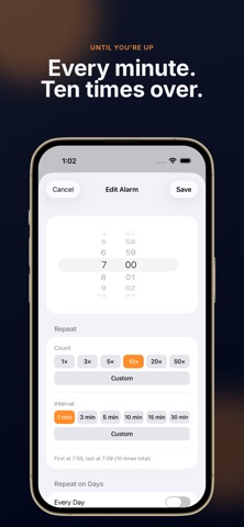 Infinite Alarm: Interval Timer Screenshot 2 of 5