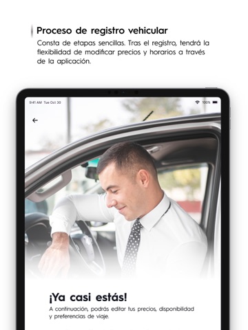 Movu iPad screenshot