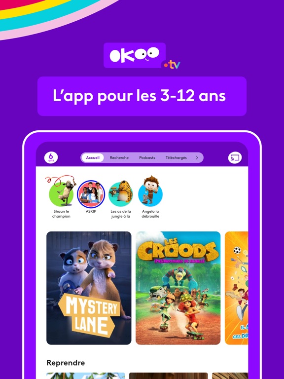 Screenshot #4 pour Okoo dessins animés et vidéos