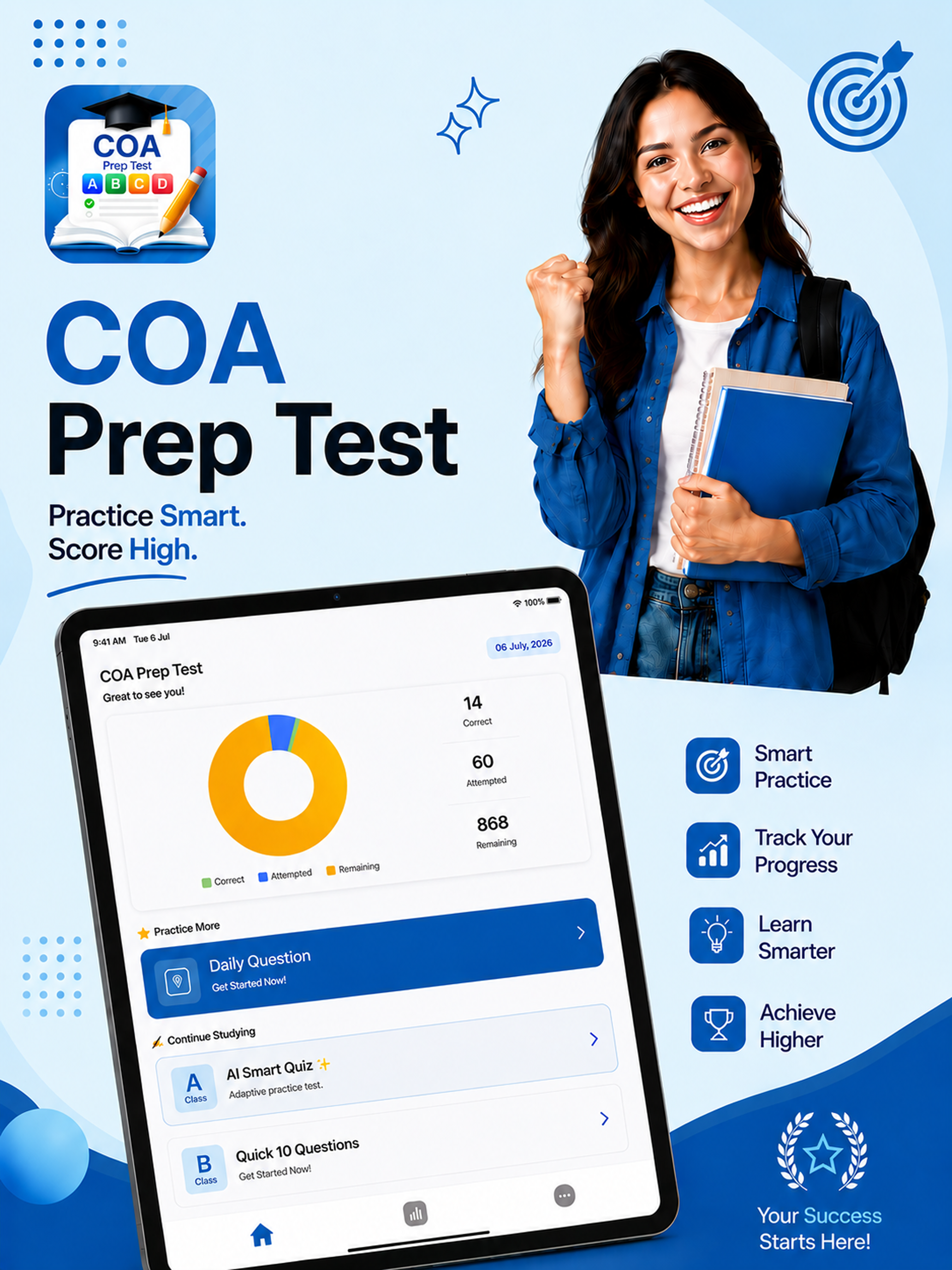 COA Practice Test & Exam Prep screenshot 7