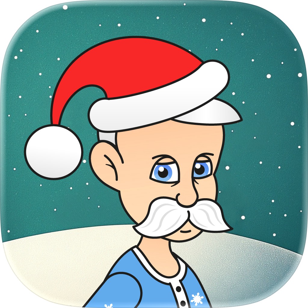 Apple App Store cover for Lazy Santa Claus