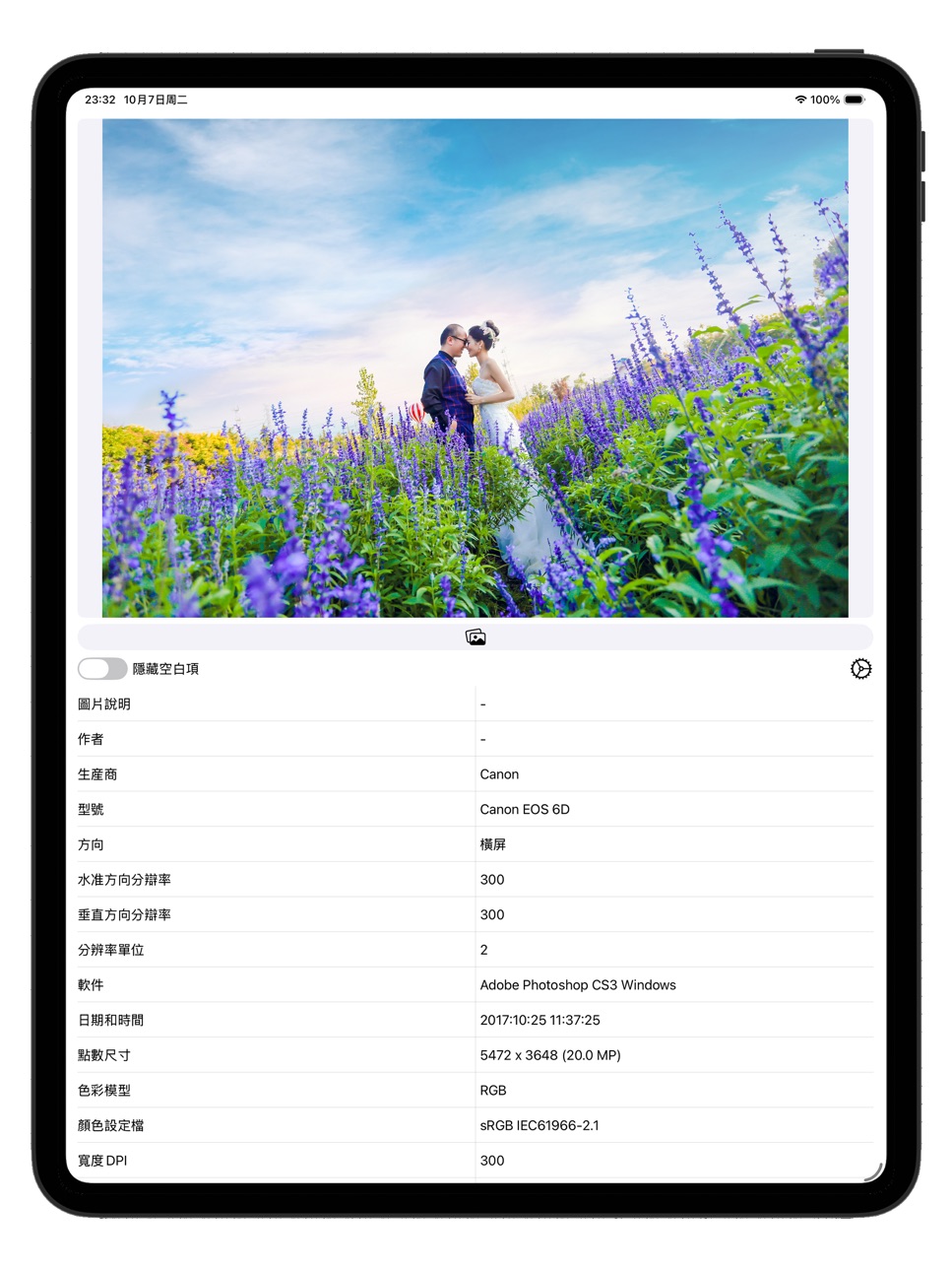 iPad screenshot