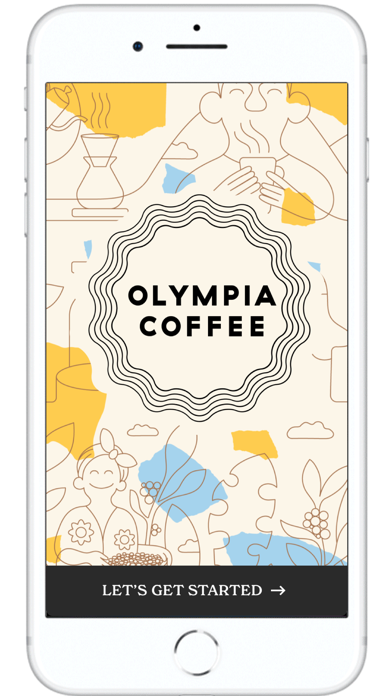Olympia Coffee App Screenshot