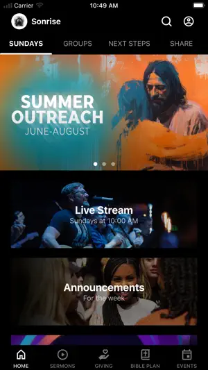 Sonrise Christian Center screenshot 1