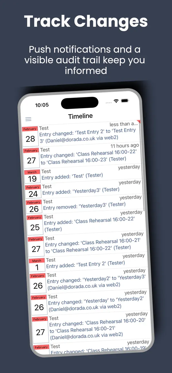Screenshot #2 pour Shared Calendar