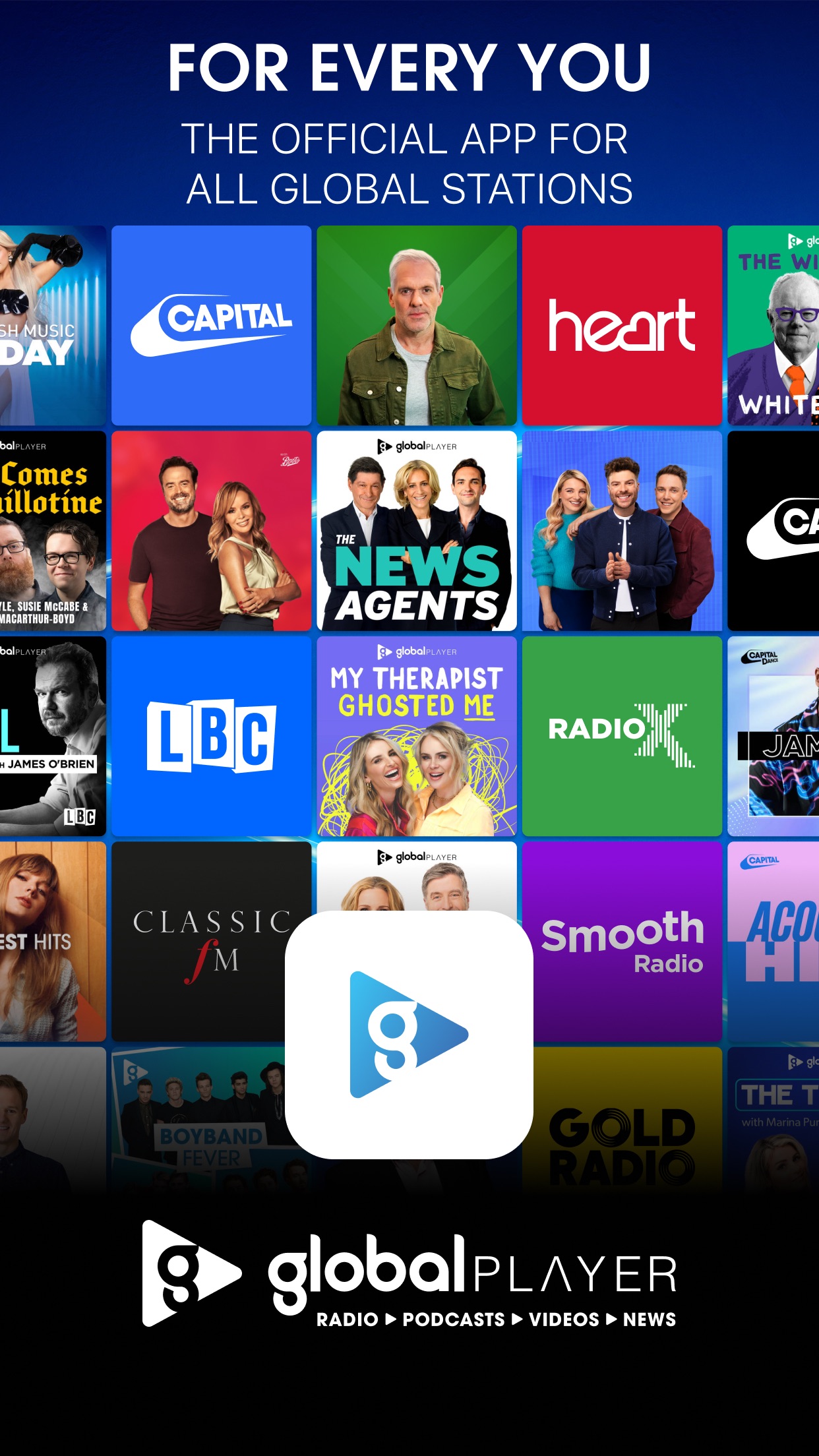 Global Player Radio & Podcasts screenshot 1
